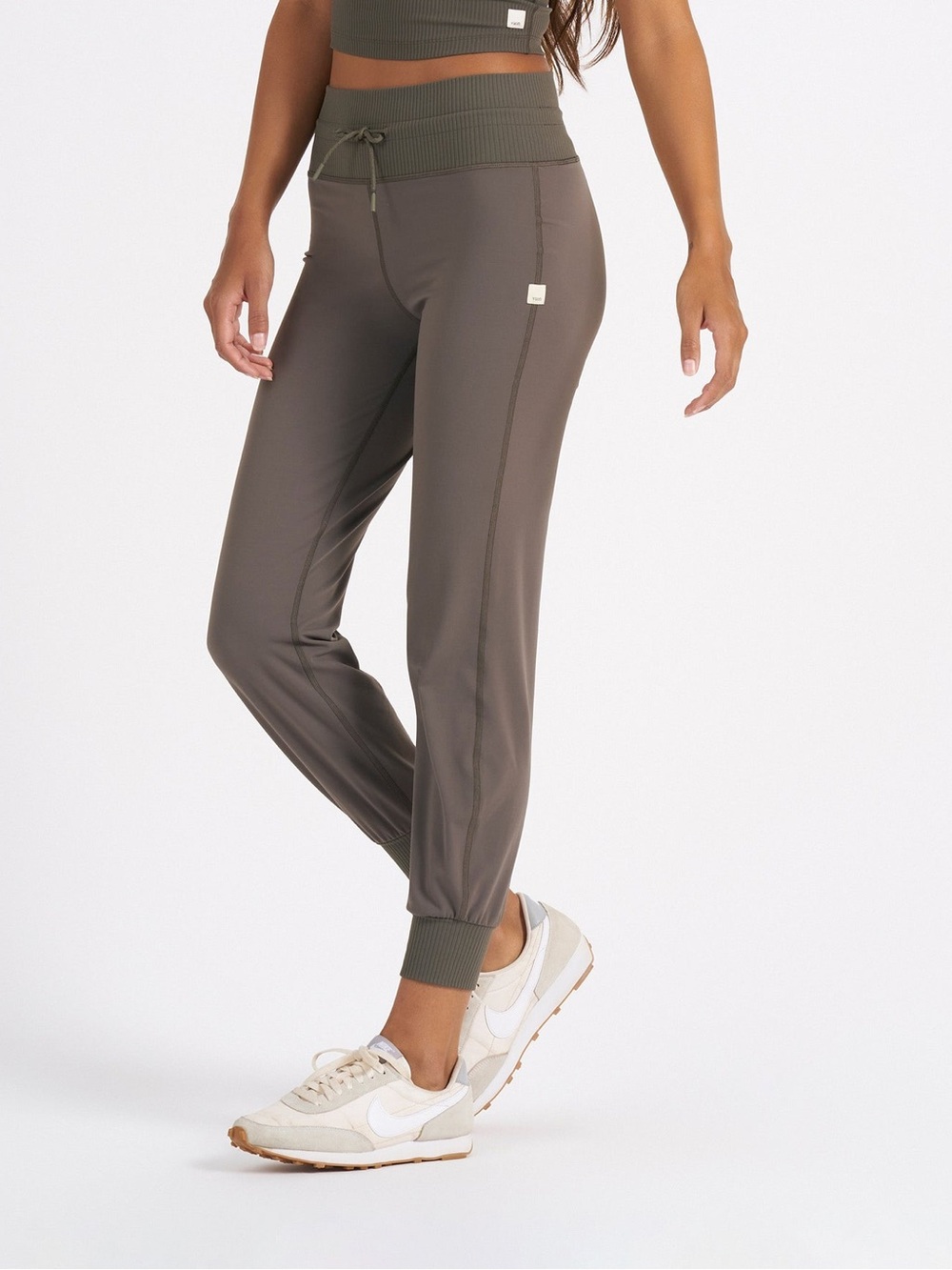 Vuori Oregano Rib-Waist Track Joggers